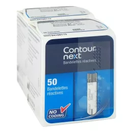 CONTOUR Strisce di prova Next Sensors, 100 pezzi