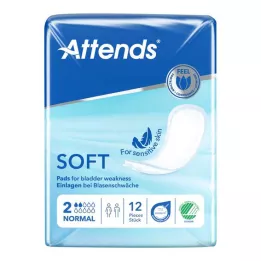 ATTENDS Soft 2 normale, 12 pezzi