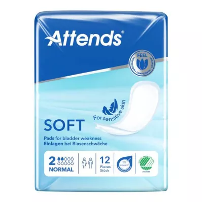 ATTENDS Soft 2 normale, 12 pezzi