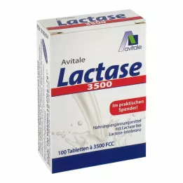 LACTASE 3.500 FCC compresse in dispenser a scatto, 100 pz