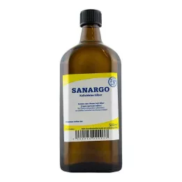 SANARGO flaconi di argento colloidale, 500 ml