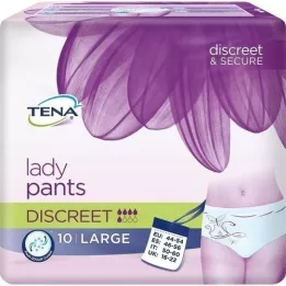 TENA LADY Pantals discreto L, 10 pz