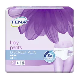 Tena Signora Pantaloni discreti Plus L Grande, 10 pz