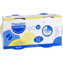 FRESUBIN Crema alla vaniglia 2 kcal in tazza, 4X125 g
