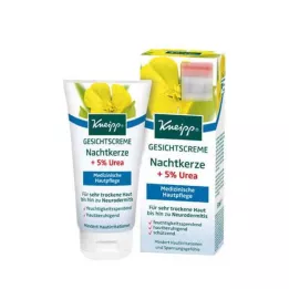 Kneipp Crema da viso Candela notturna + 5% urea, 50 ml