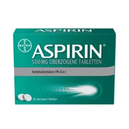 ASPIRIN Compresse rivestite da 500 mg, 20 pz