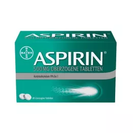 ASPIRIN Compresse rivestite da 500 mg, 80 pz