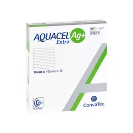 Aquacel Ag+ Extra compresse 10x10 cm, 10 pz