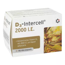 D3-INTERCELL 2.000 UI capsule, 180 pz