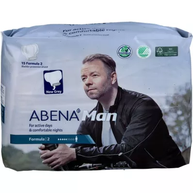 ABENA MAN Formula 2 Inserts, 15 pz ABENA MAN Formula 2 Inserts, 15 pz