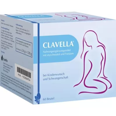 CLAVELLA borsa, 60x2 g