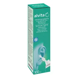 Spray per la pulizia delle orecchie Alvita, 100 ml