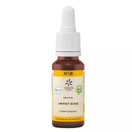 BACH BLOSSOM NO. 18 Impatiens organici, 20 ml