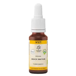 BACH BLOSSOM NO. 27 Acqua roccia organica, 20 ml