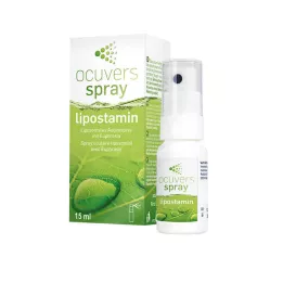 OCUVERS spray oftalmico lipostamina spray con Euphrasia, 15 ml