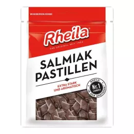 RHEILA Salmiak Pastilles contenenti zucchero, 90 g