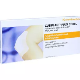 CUTIPLAST Medicazione sterile Plus 10x19,8 cm, 5 pz