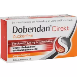 DOBENDAN Flurbiprofene senza zucchero diretto 8,75 mg lut, 24 pz