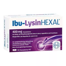 IBU-LYSINHEXAL Compresse rivestite con film, 50 pz