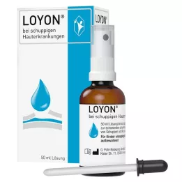 LOYON per malattie della pelle squamosa soluzione, 50 ml