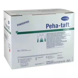 PEHA-TAFT lattice OP-guanti taglia 7, 50X2 pz