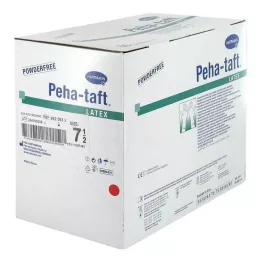 PEHA-TAFT Latex OP-guanti Gr. 7.5, 50x2 pz