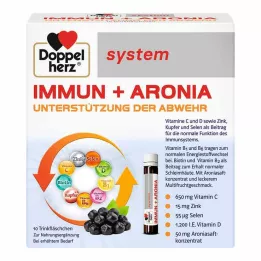 DOPPELHERZ Fiale sistema Immun+Aronia, 10 pz