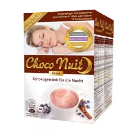 CHOCO NUIT Polvere di bevanda al cioccolato della buonanotte, 20 pezzi