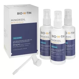 MINOXIDIL BIO-H-TIN Pharma 50 mg/ml Spray Lsg., 3X60 ml