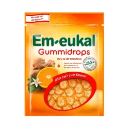 EM-EUKAL Gocce gommose allo zenzero e allarancia zuccherate, 90 g