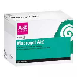 MACROGOL AbZ Plv.z.He.e.Lsg.z.Einnehmen, 20 St