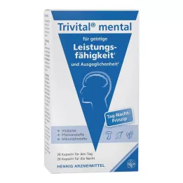 TRIVITAL capsule mentali, 56 pz