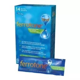 FERROTONE Ferro con concentrato di mela e vitamina C flacone, 14x25 ml