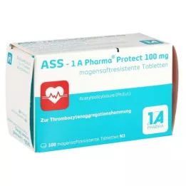 Ass 1 A Pharma Proteggi 100 mg compresse resistenti gastriche, 100 pz