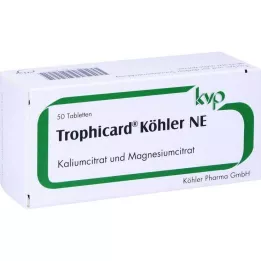 TROPHICARD Köhler NE Compresse, 50 pz