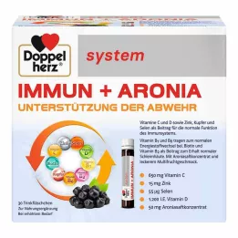 DOPPELHERZ Fiale sistema Immun+Aronia, 30 pz