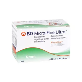 BD MICRO-FINE ULTRA Aghi per penna 0,23x4 mm, 100 pz