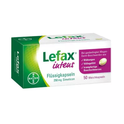 LEFAX capsule liquide intense 250 mg simeticone, 50 pz LEFAX capsule liquide intense 250 mg simeticone, 50 pz