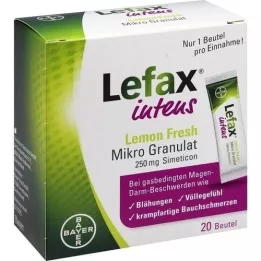 LEFAX MIKRO FRESH LEMON ITGO FRESH MIKRO.250 mg Sim., 20 pz