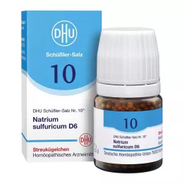 BIOCHEMIE DHU 10 Natrium solforico D 6 Globuli, 10 g