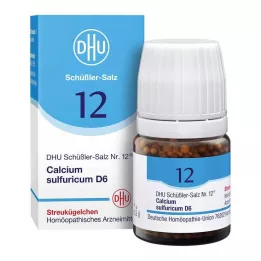 BIOCHEMIE DHU 12 Calcio solforico D 6 Globuli, 10 g