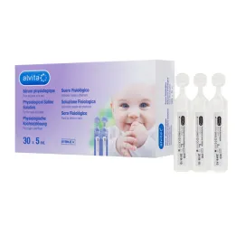 Soluzione salina fisiologica Alvita fiale, 30X5 ml