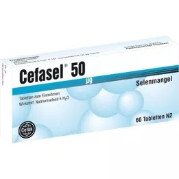 CEFASEL compresse da 50 μg, 60 pz