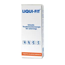 LIQUI FIT Soluzione di zucchero liquido Busta tropicale, 12 pz