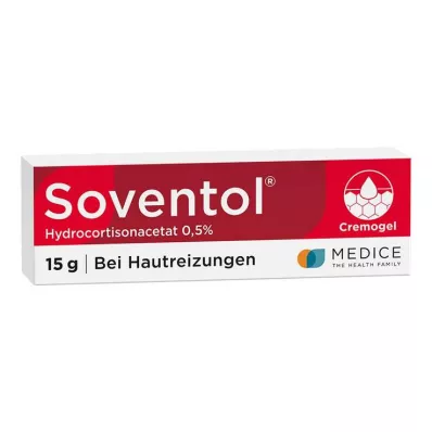 SOVENTOL Crema allacetato di idrocortisone 0,5%, 15 g SOVENTOL Crema allacetato di idrocortisone 0,5%, 15 g