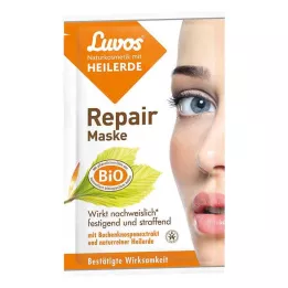 LUVOS Maschera riparatrice allargilla curativa Cosmetici naturali, 2X7,5 ml
