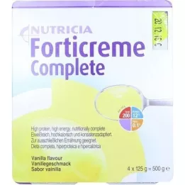 FORTICREME Gusto Vanillge, 4x125 g