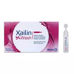 XAILIN Soluzione lavaocchi monodose, 20X5 ml