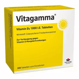 VITAGAMMA Vitamina D3 1.000 UI compresse, 200 pz
