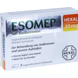 ESOMEP Hexal A Heartburn, 7 pz